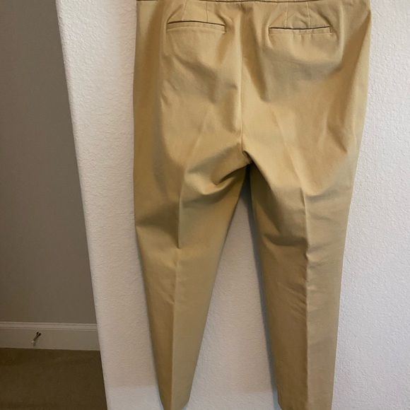 Talbots Chatham Ankle Pant Khaki Tan size 10P - Picture 5 of 10